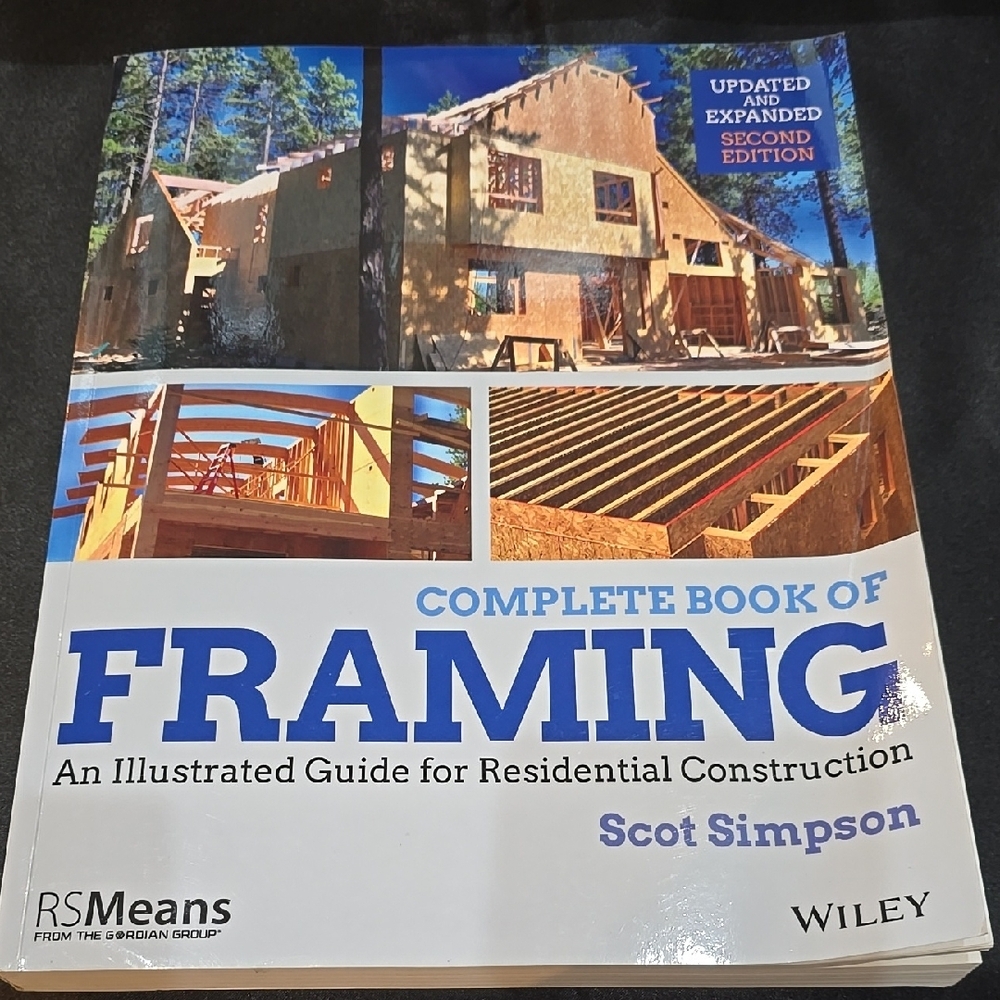 DIY Book: Complete Book Of Framing An Illustr. Guide for Residential Constructio